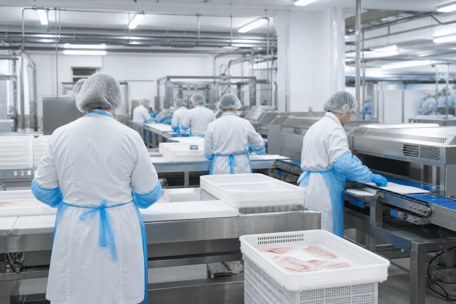 Hygienic processing facility ensuring NOVEG's quality promise
